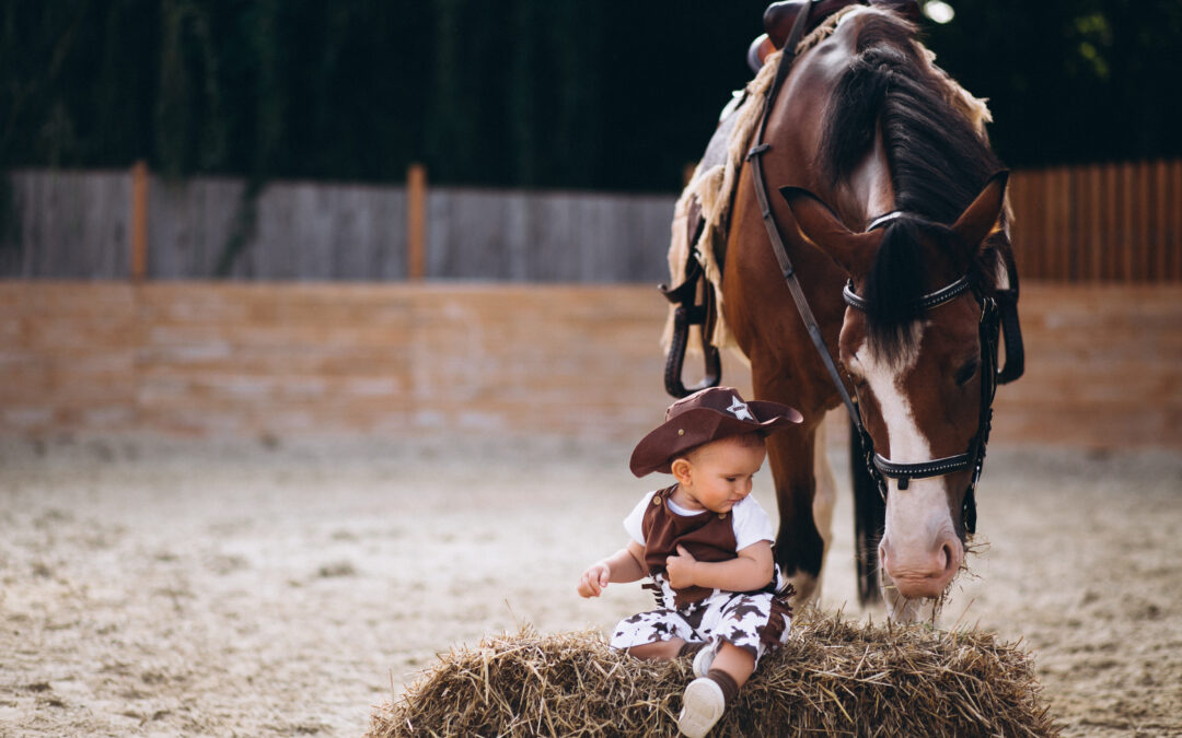 Les enfants s&rsquo;initient au poney