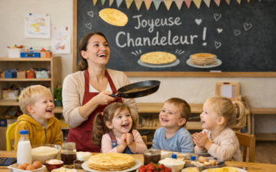 Les petits chefs en herbe en préparation