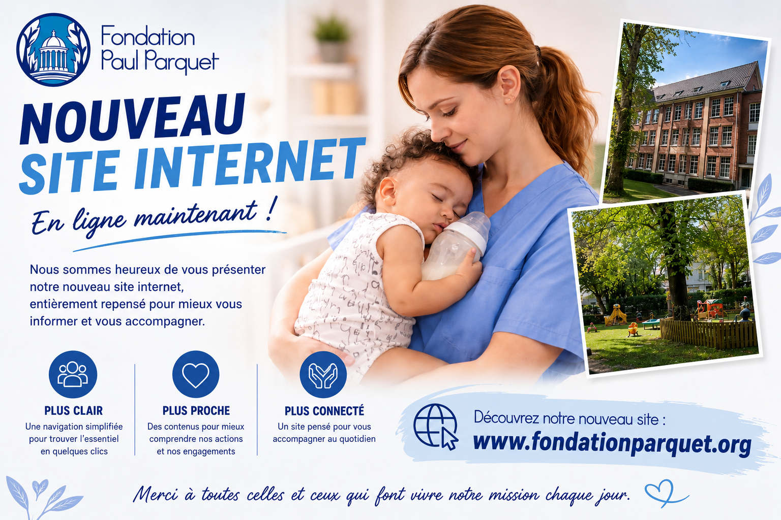 Lancement site internet