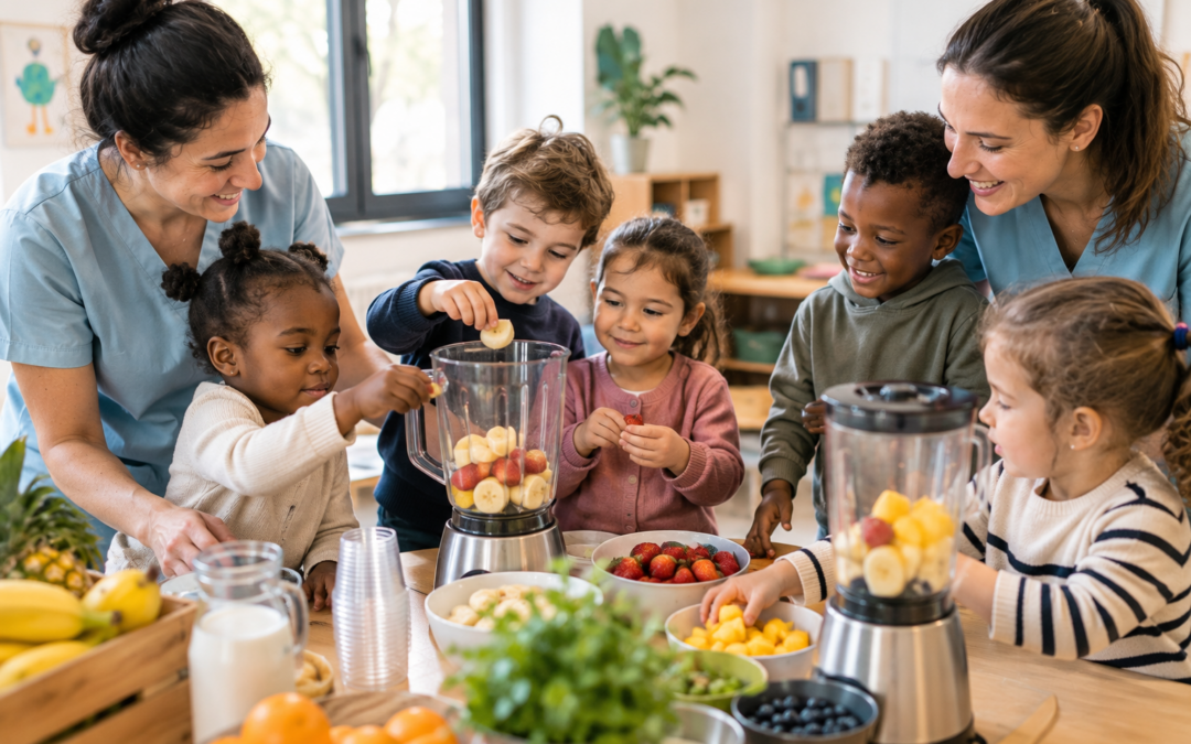 Un atelier smoothie plein de fraîcheur et de découvertes !